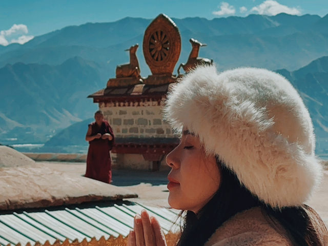 Mystic Peaks⛰️ in Drepung Monastery Mystic Peaks⛰️ in Drepung Monastery