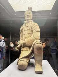 日落雲霧裡的貓影西安