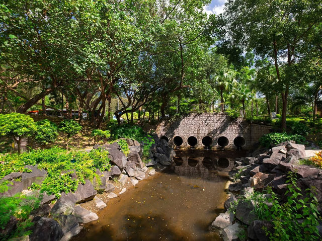 A Narrow Strait of Sand and Sky