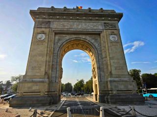 От дерева до гранита #ТриумфальнаяАркада, Бухарест - Бухарест, Румыния