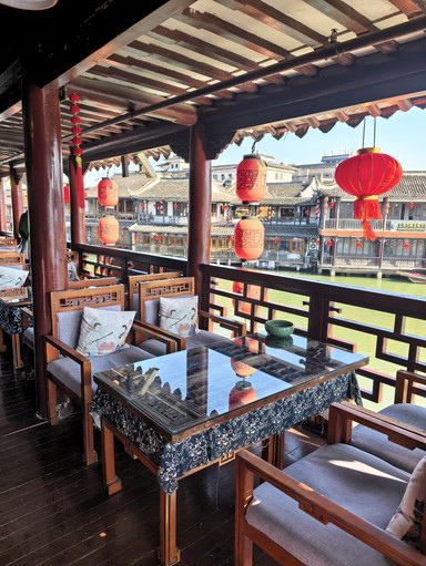 A Delightful Teahouse Experience in Zhujiajiao Ancient Town