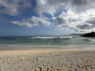 Morong Beach & Ahaw Arch in Sabtang Island, Batanes, Philippines 