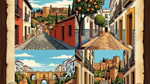 The Cobblestones of Al-Andalus: Wandering Granada, Seville, Ronda, and Málaga — traveler post in Sierra Nevada