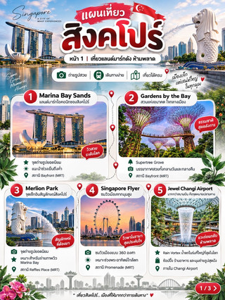 The Ultimate 3-Day Singapore Itinerary: Iconic Sights, Best Halal Eats & Shop Til You Drop!