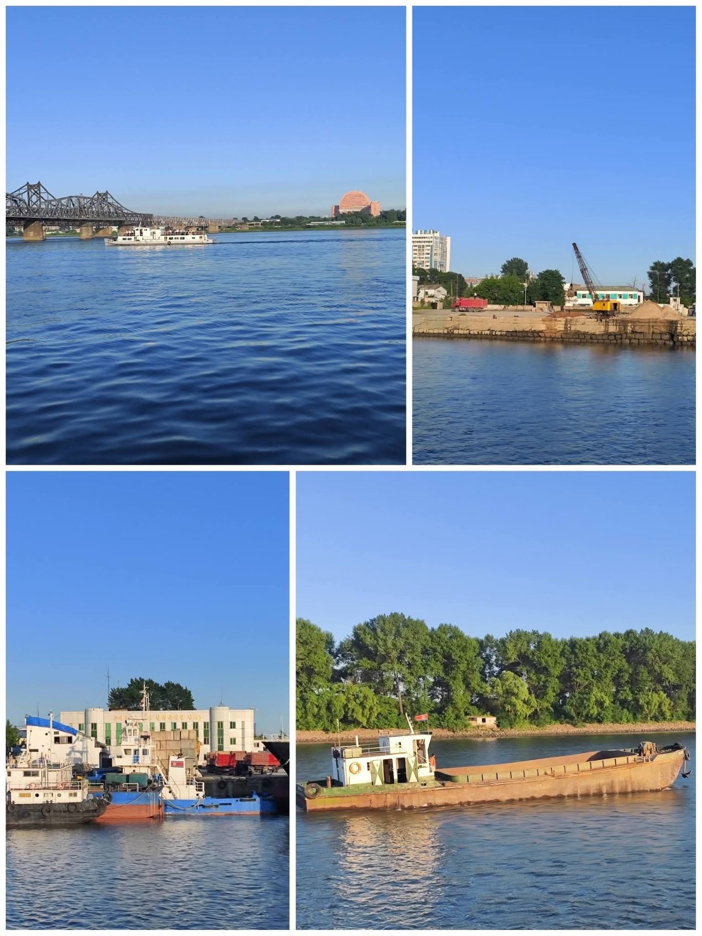 Dandong's Yalu River Broken Bridge and River Cruise