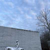 This museum blends, art, humanity and nature.