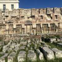 The Stunning Library of Hadrian in Athens