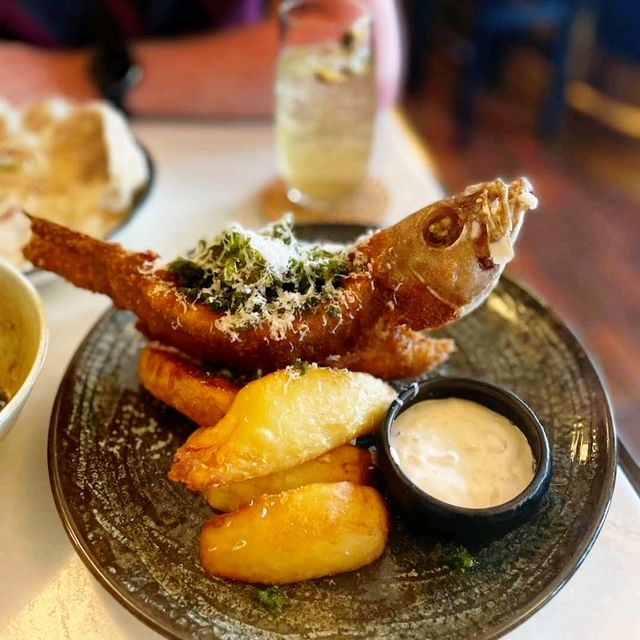 🐟不要錯過酒店的炸魚薯條🍟