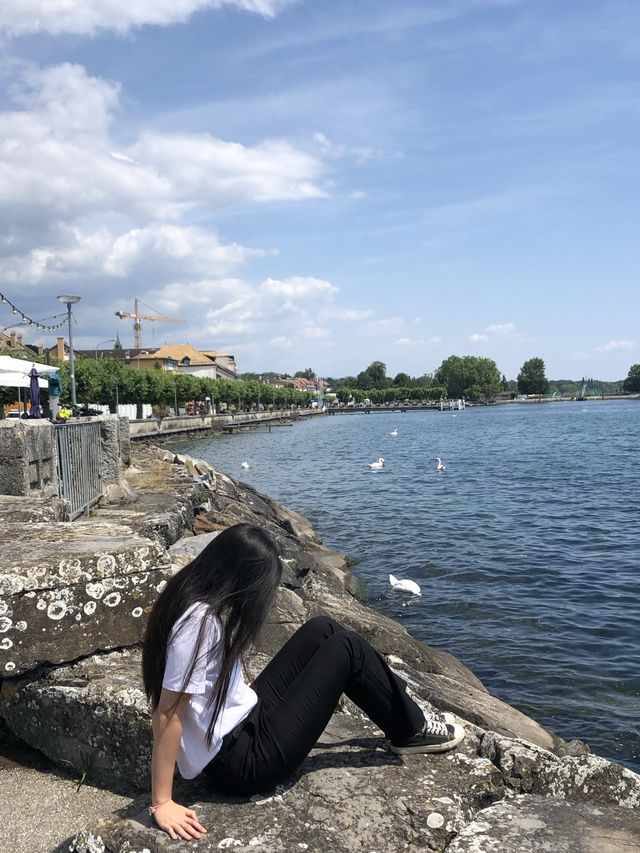 🇨🇭스위스의 평화로운 호수마을 Nyon