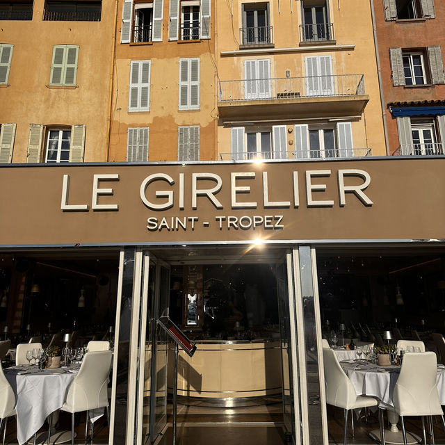 Upscale dining paired by a port view!
