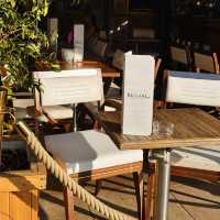 Fusion upscale restaurant in St Tropez