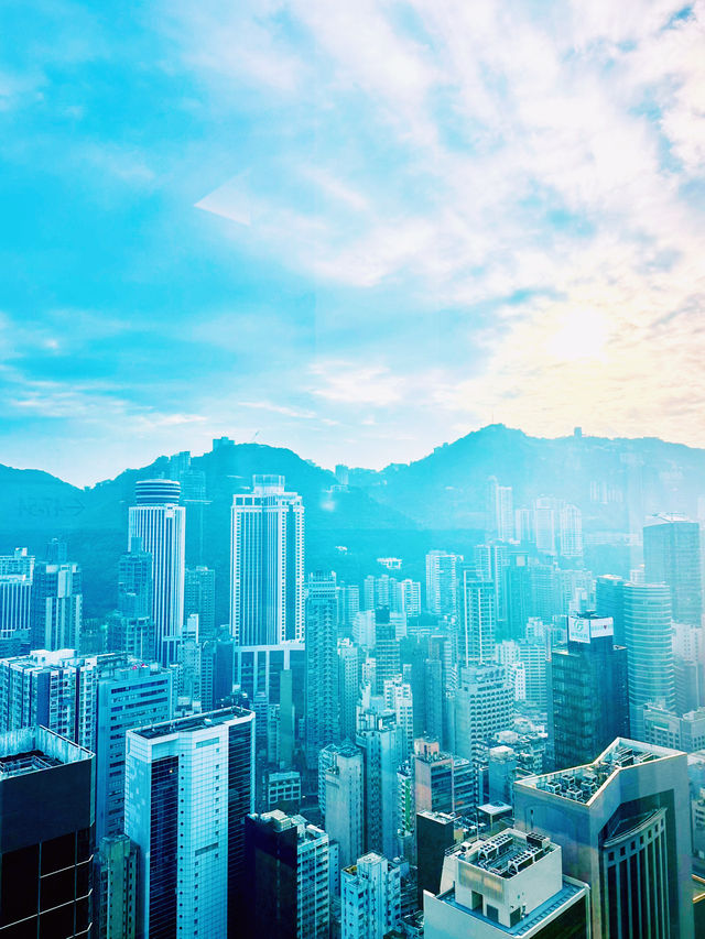 Secret skyline spot: a free observation deck in Hong Kong! 🇭🇰 