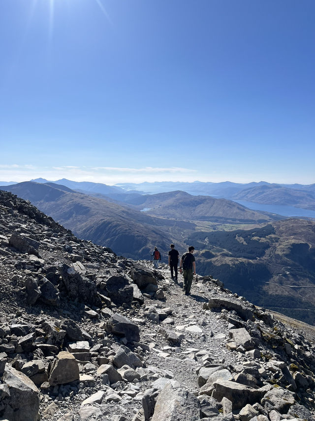 Hike up Ben Nevis and discover gorgeous views