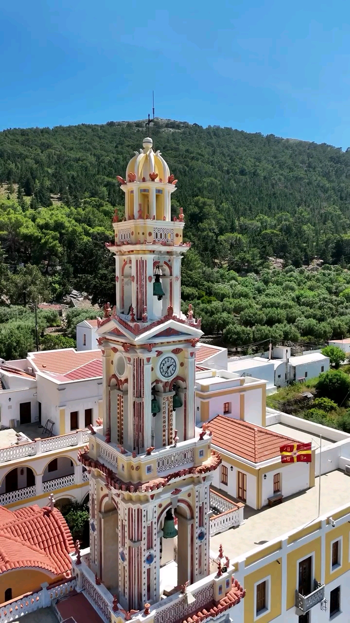 ⛪ Panormitis Monastery: A Sacred Sanctuary by the Sea 🇬🇷✨