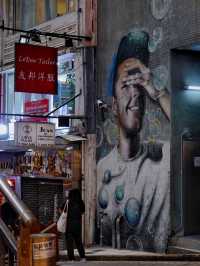 Hong Kong Central Street Sweeping: Looking for Super Popular Photo Spots, Instantly Take Pictures