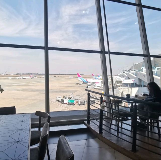 Flying from Johannesburg