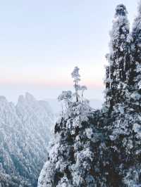 冰雪世界湖南莽山，銀裝素裹真的是賞雪聖地！