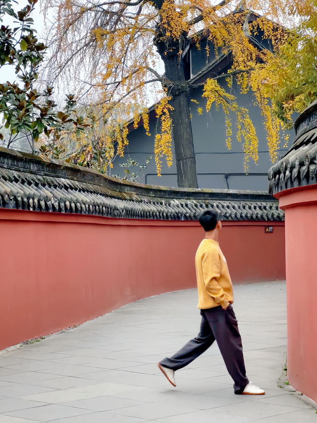 武侯祠同款｜僅5R去打卡這座千年古剎拍紅牆