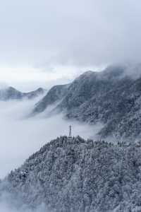 南方小土豆，被武功山雪景美翻