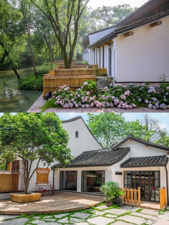 杭州西溪濕地！乘船入住想留在這養老