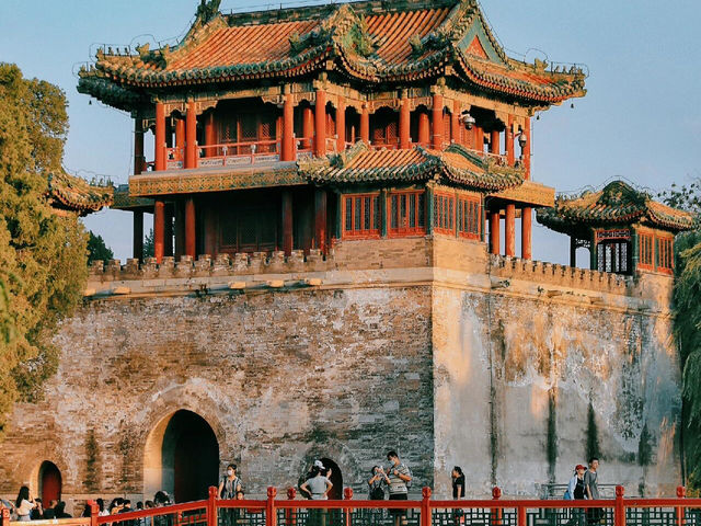 接下來這幾個月北京這個地方將美成一幅畫