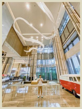 장가항 여행 신중국풍 경관에 머무는 체험은 깨끗하고 정돈되어 있습니다