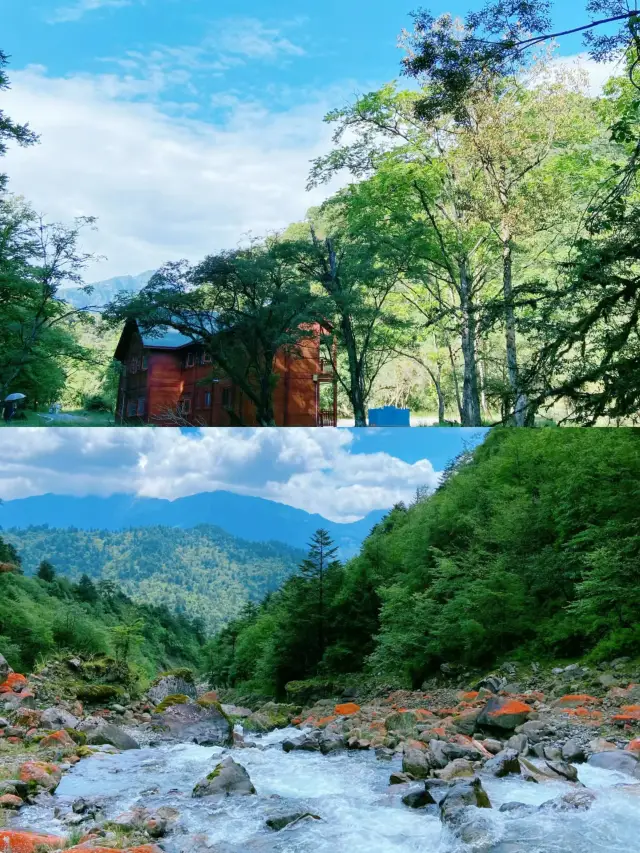 秋天的第一場徒步，二郎山喇叭河，給我火!!!