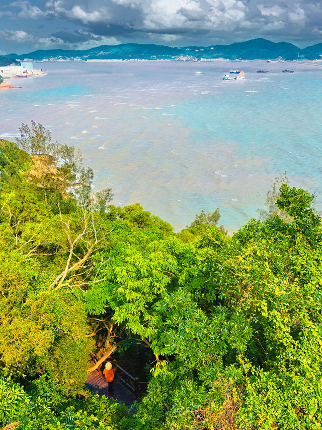 江浙滬看海｜三面環海背靠大山獨享一片落日