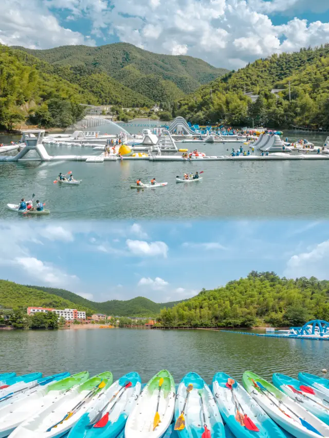 安吉漂流玩水必看：竹尖漂流竹海玩水星潮地