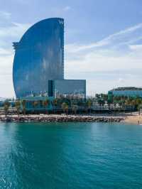 🌟✈️ Barcelona's Best: W Hotel's Luxe Experience 🏖️🍽️