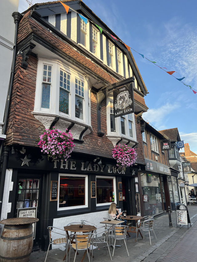 Canterbury is a small town in UK 🇬🇧 check out the nature 🩷