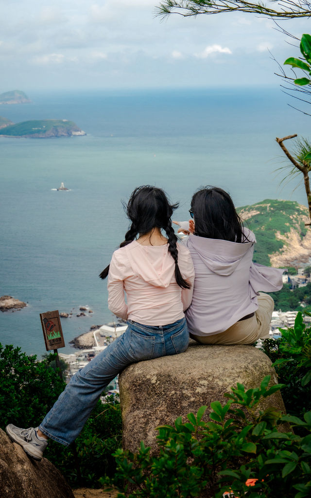 香港這個徒步景點太美了！好像佩尼達島。