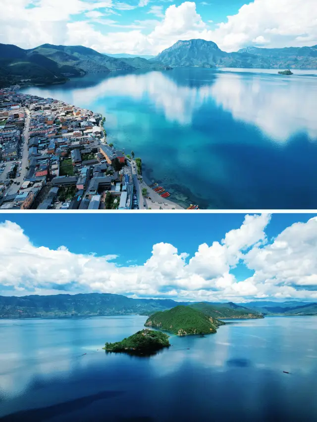 국경절 여행 소수 관광지|윈난 루구호