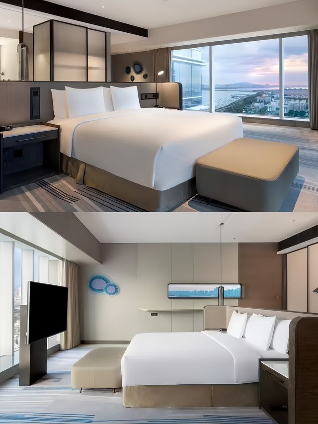 廈門集美海景皇冠假日酒店。 廈門集美海景皇冠假日酒店。