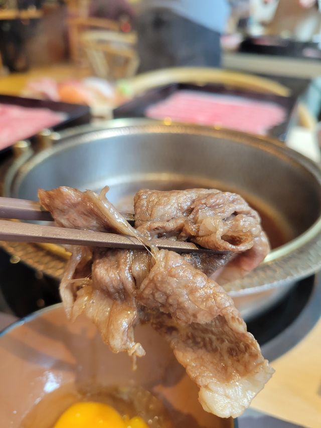 銅鑼灣 A5 和牛壽喜燒！！放題天花板！！