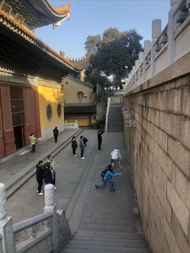 鎮江｜金山景區看芙蓉樓送辛漸