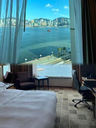 In Hong Kong! I accidentally stayed in my dream room!