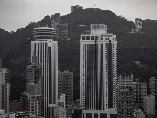 46 Floors Up - FREE View of Hong Kong!