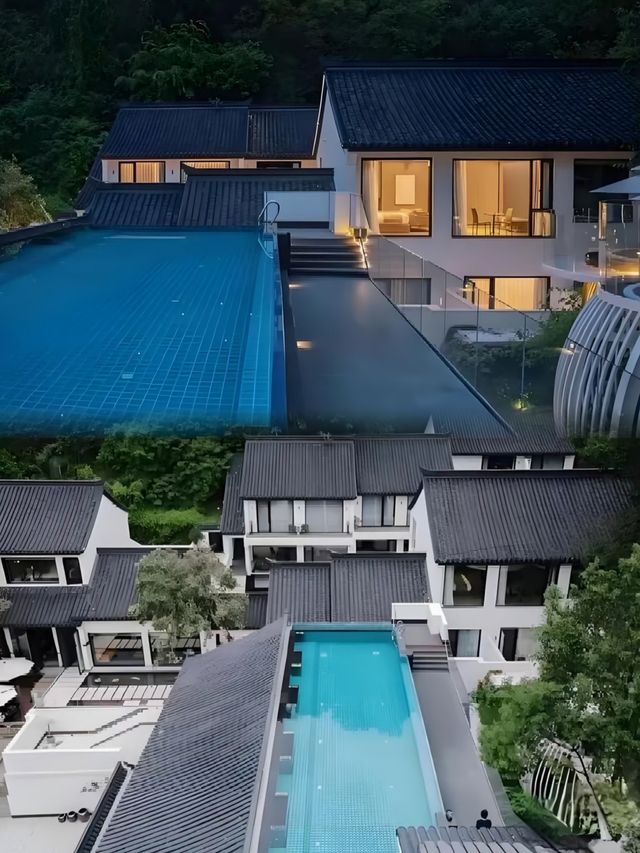 杭州山野泳池酒店高級又chill~