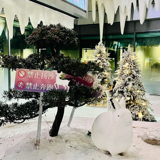 打卡深圳萬象冰雪之境