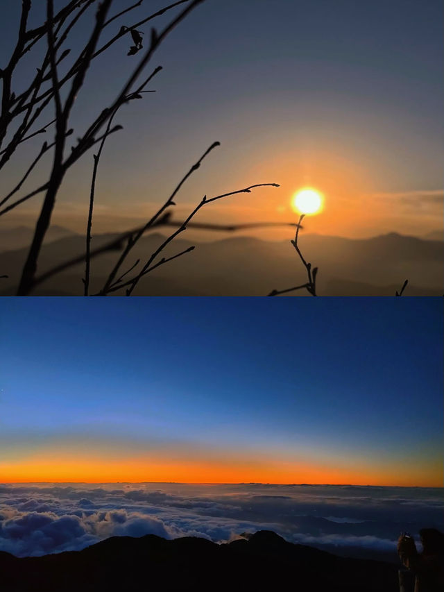 貓兒山看日落