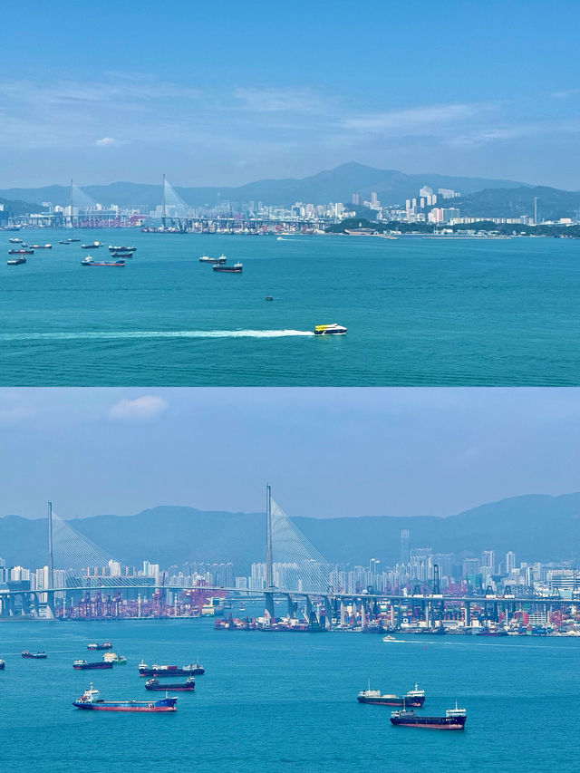 去香港旅行就是要住可以看海的酒店！