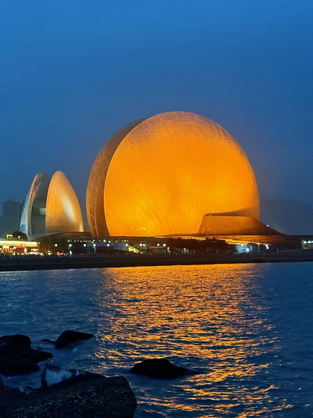 海上月光寶盒——珠海日月貝，鑲嵌海岸線的建築詩