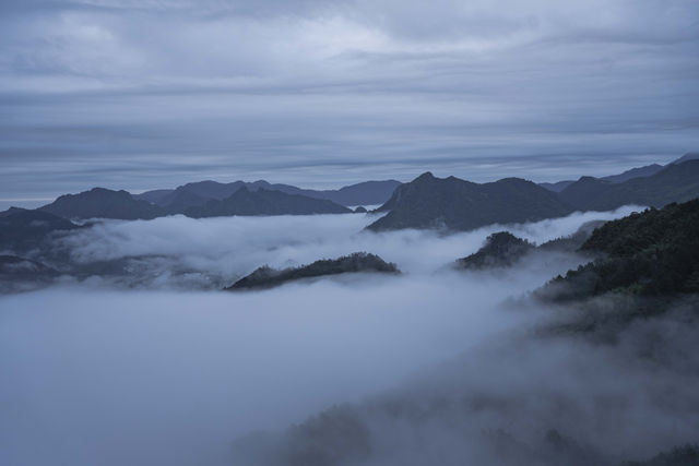 「雲海日出仙境 | 溫州仁里村半嶺，一眼萬年的浪漫
