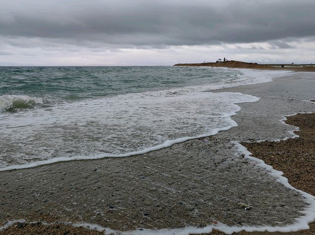 青海湖七月藍黃奇境