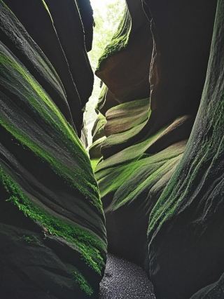 Langit-langit ruang belajar orang tua dan anak! Ikuti pelajaran alam di bentang alam Danxia