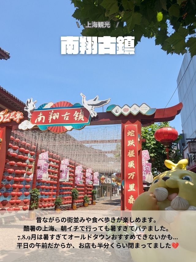 🇨🇳上海近郊のオールドタウン
