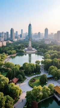 鄭州人民公園太好了