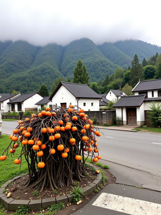 紅柿遍野，600年古村終成網紅！