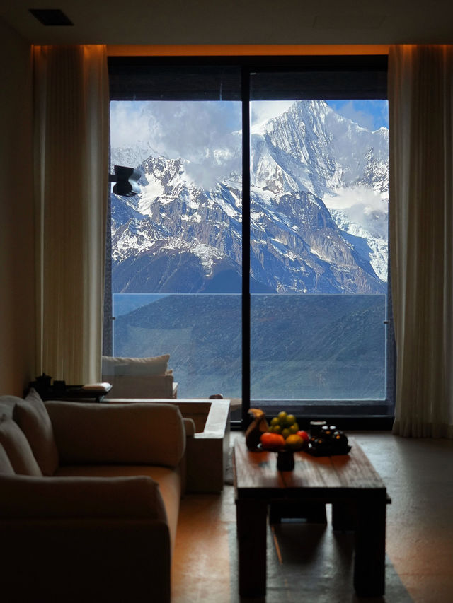 不是國外，這是梅里雪山的泊度酒店！！